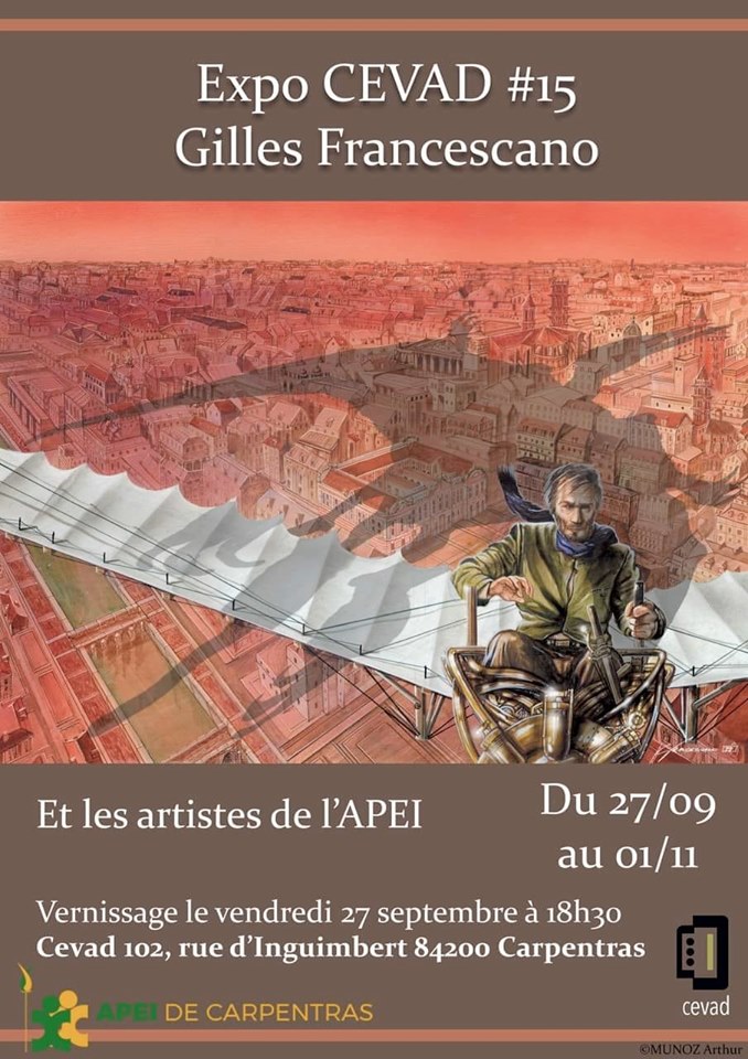Photo de Exposition Gilles Francescano à Carpentras